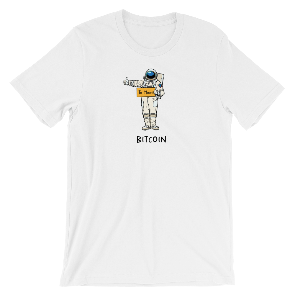 Hitchhiker Cryptonaut T-Shirt┃Bullish Crypto Apparel Co.