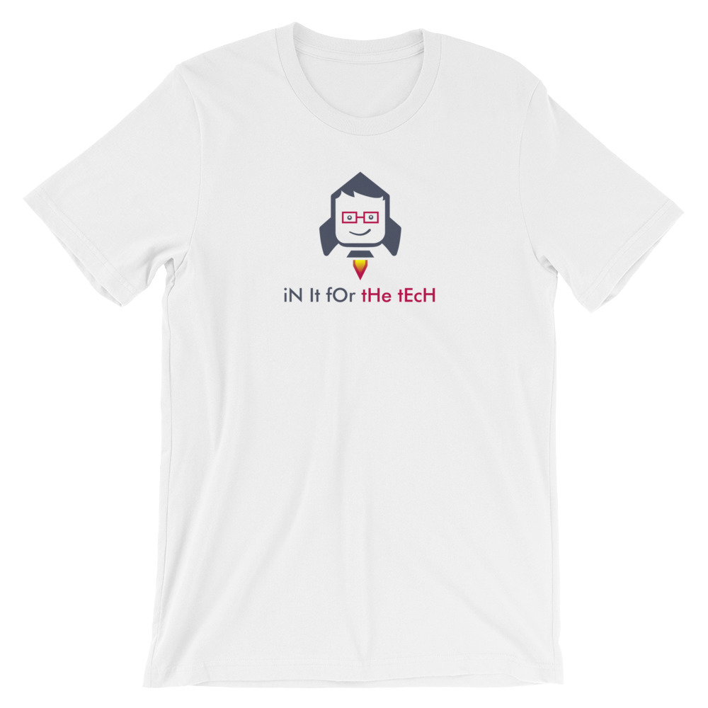 iN It fOr tHe tEcH T-Shirt┃Bullish Crypto Apparel Co.
