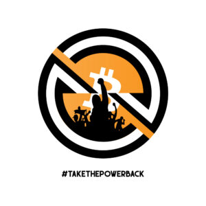 Take The Power Back T-Shirt Design