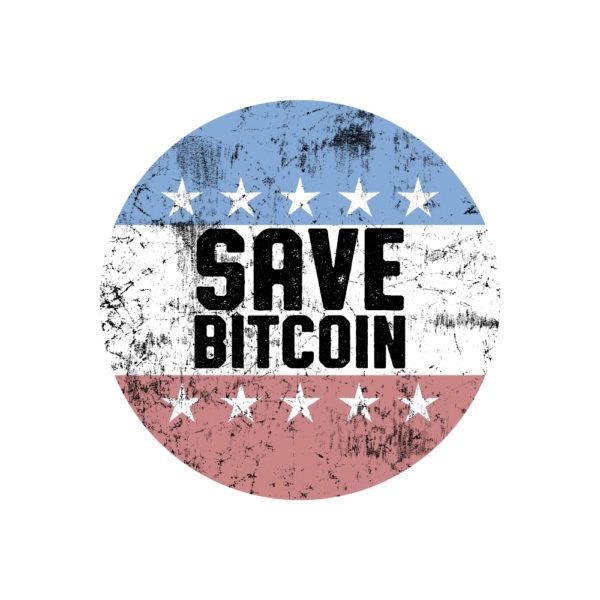 Save Bitcoin T-Shirt Graphic