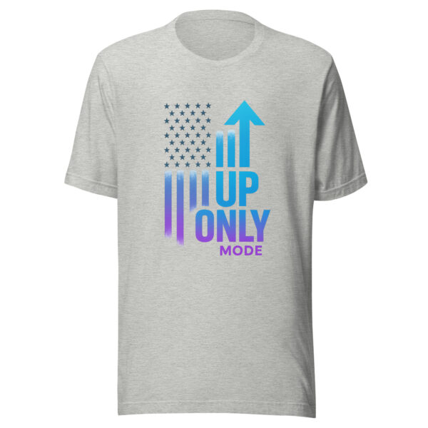 Up Only Mode Tee – Bullish American Flag Edition - Image 2