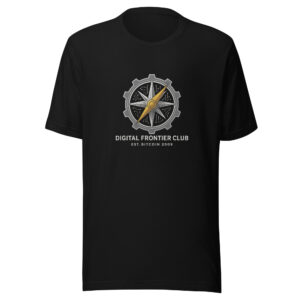 Digital Frontier Compass Tee – Night Shift Edition