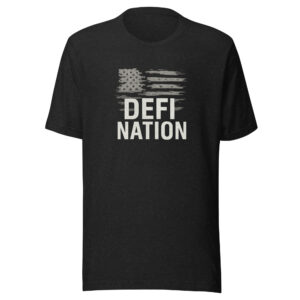 DeFi Nation – Distressed Sovereignty Tee