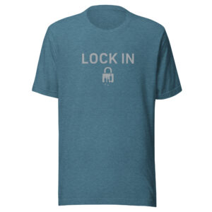 Lock In Tee – Focus. Commit. Execute.