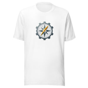 Digital Frontier Club Compass Tee – Bitcoin Pioneer